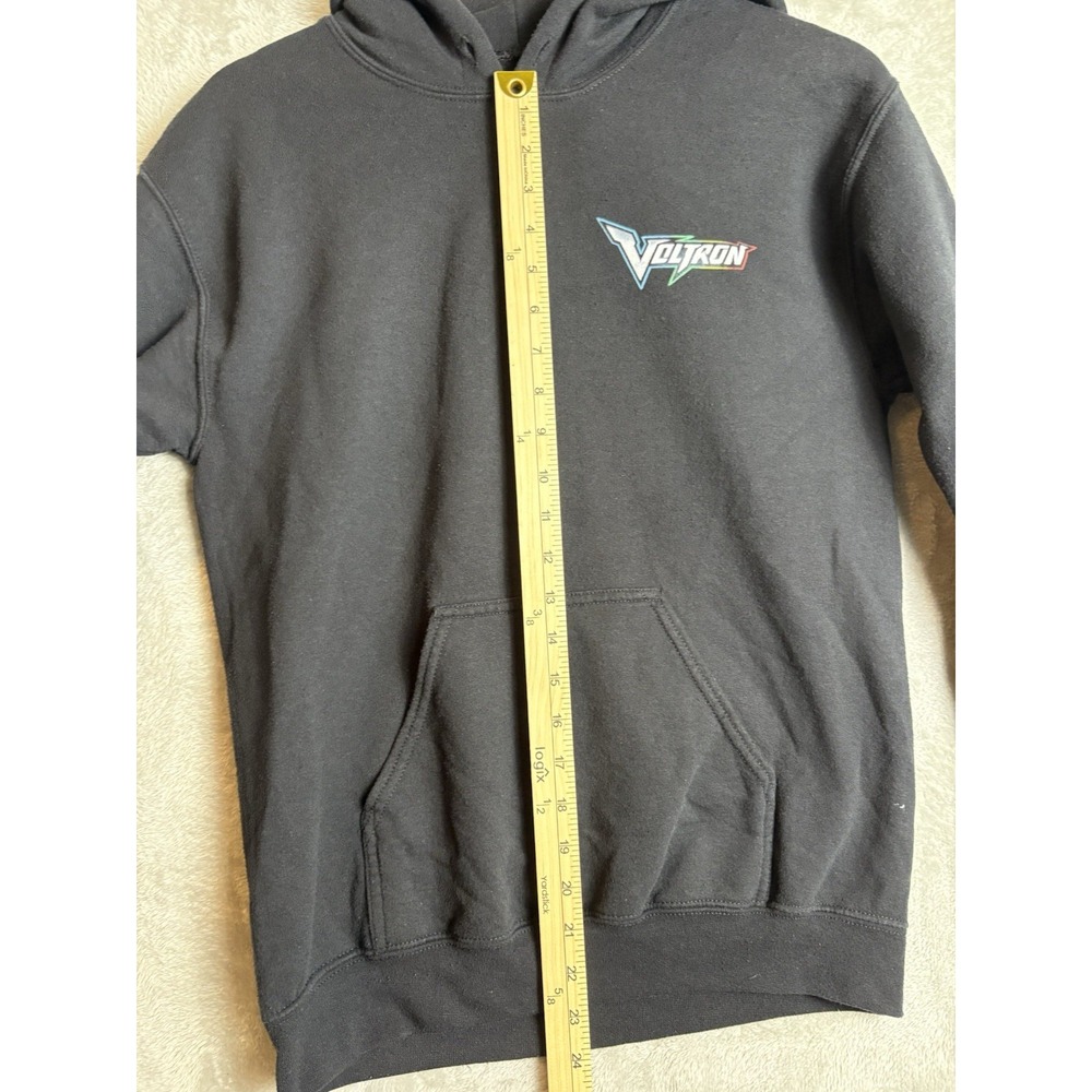 VOLTRON Legendary Defender Hoodie Black Pullover Adult Size Small - Picture 9 of 16